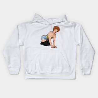 Ice Spice Sticker Kids Hoodie